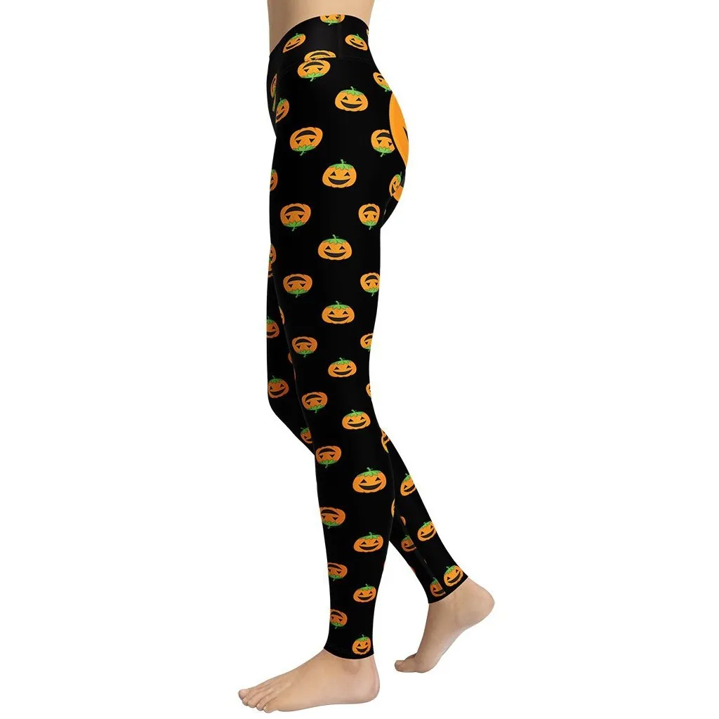 Pumpkin But* Yoga Leggings