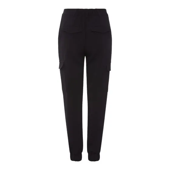 Rue De Femme Abra Black Cargo Pants