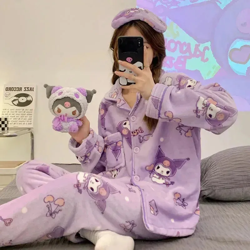 Sanrio Fluffy Pajamas Set