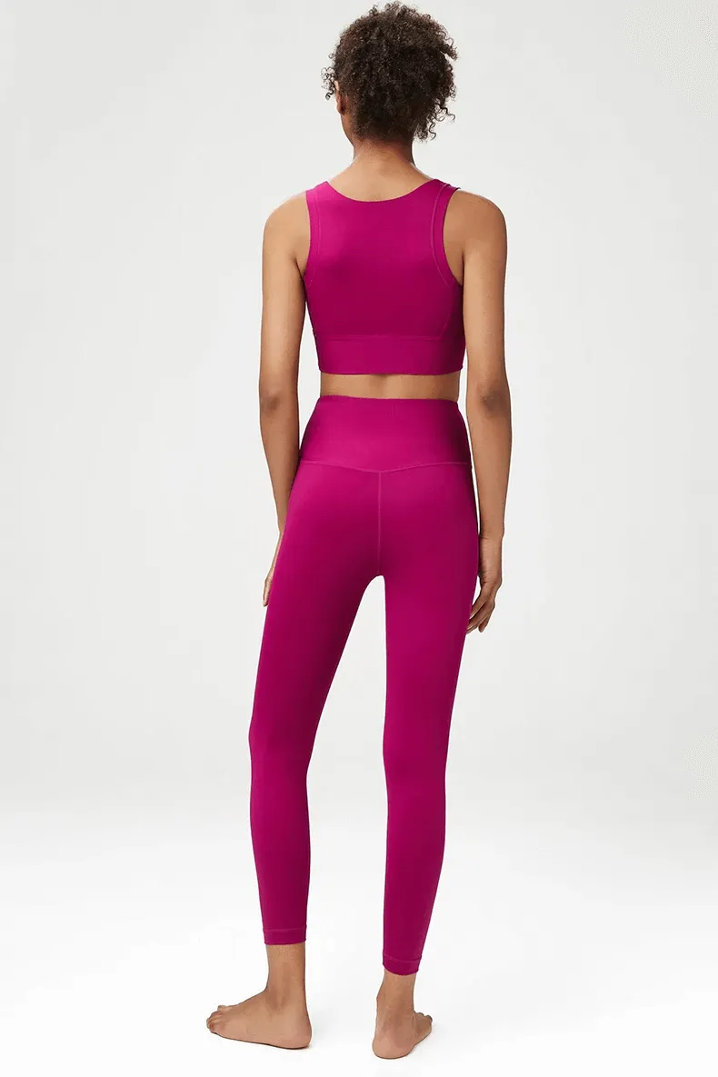 Seamless Yoga Gear Set in Multiple Shades - SF2086