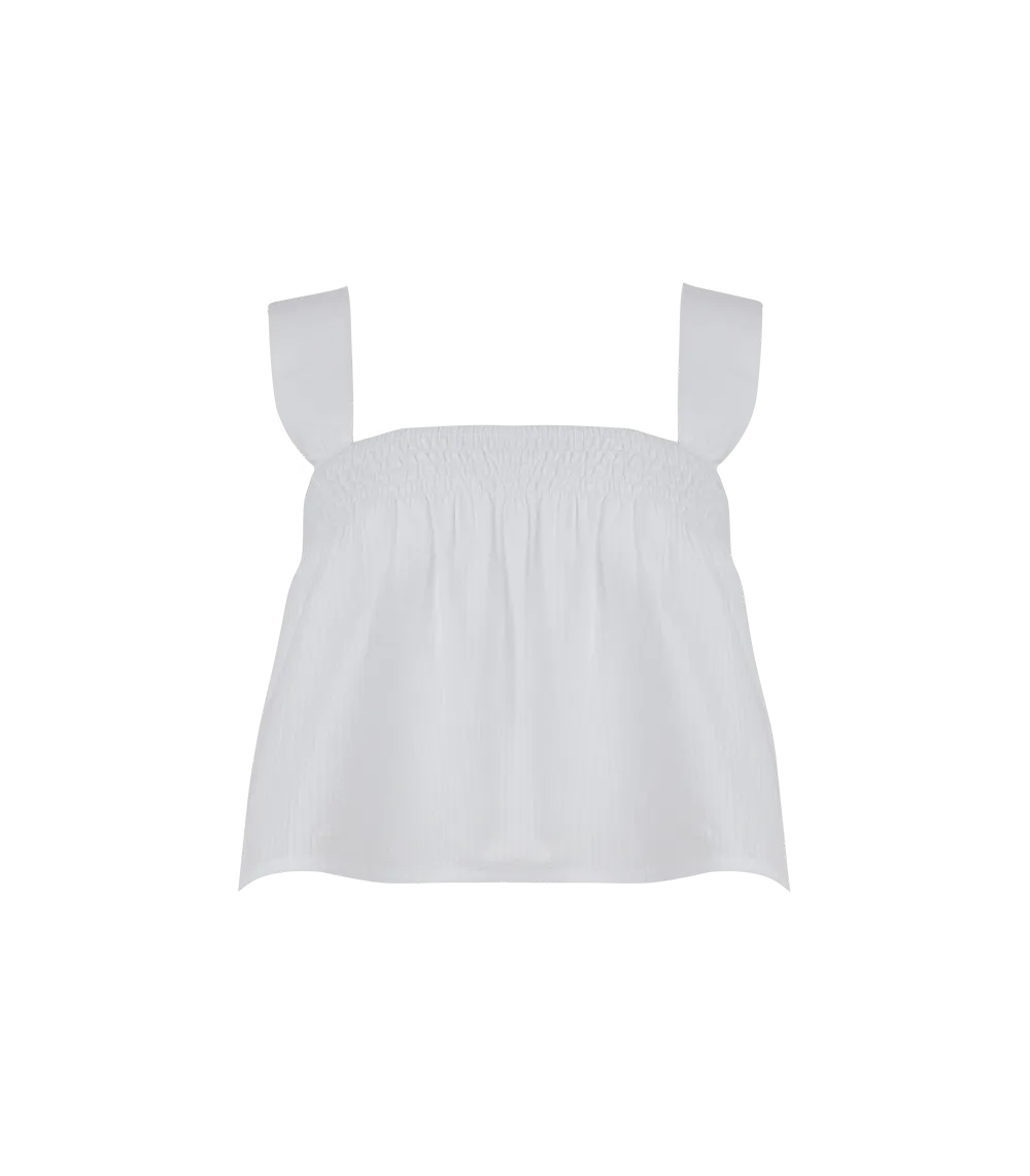 Selini Smocked Top