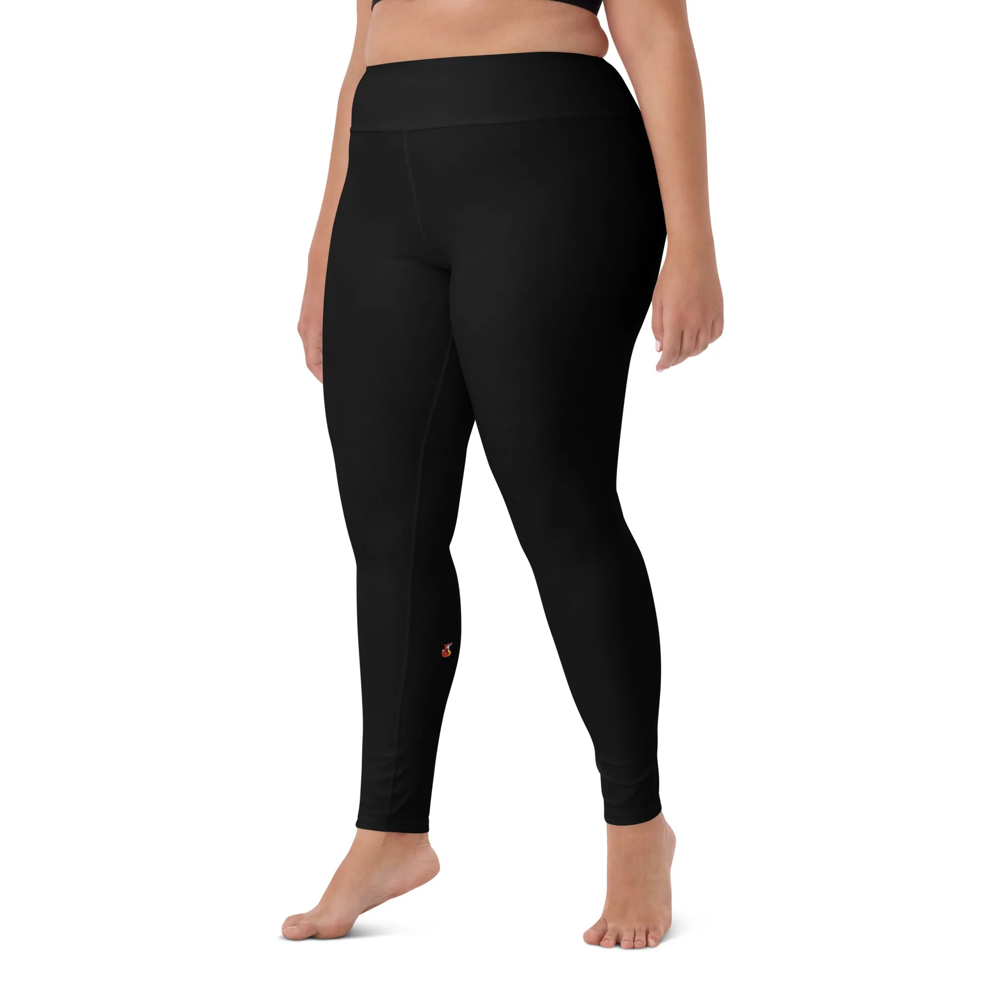 Snooty Fox Art Yoga Leggings - Amor