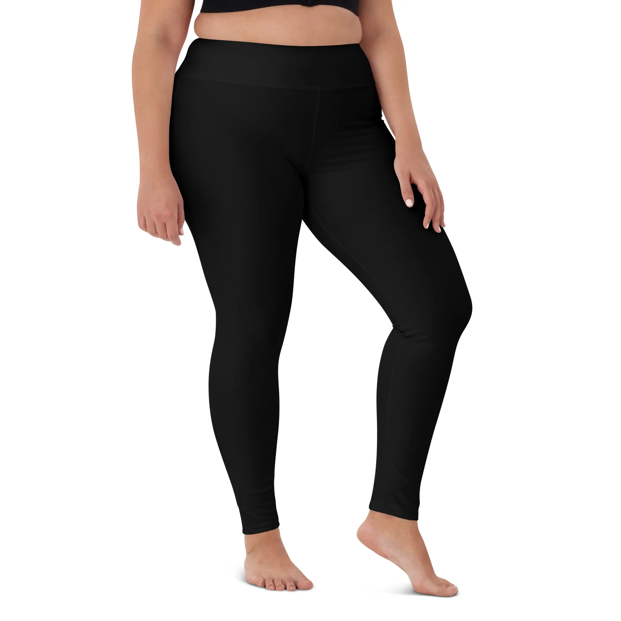 Snooty Fox Art Yoga Leggings - Amor