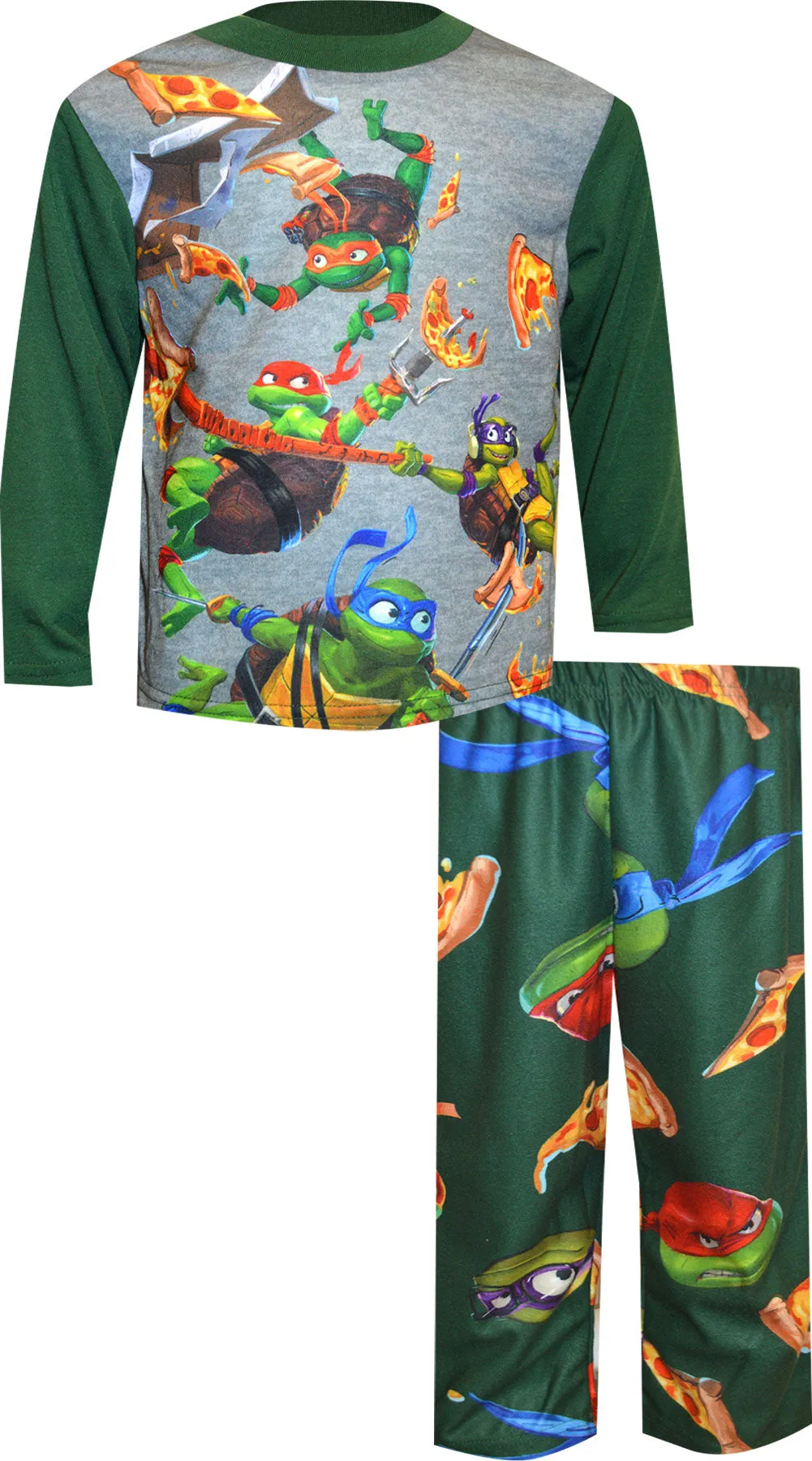 Teenage Mutant Ninja Turtle Pizza Party Pajama Set