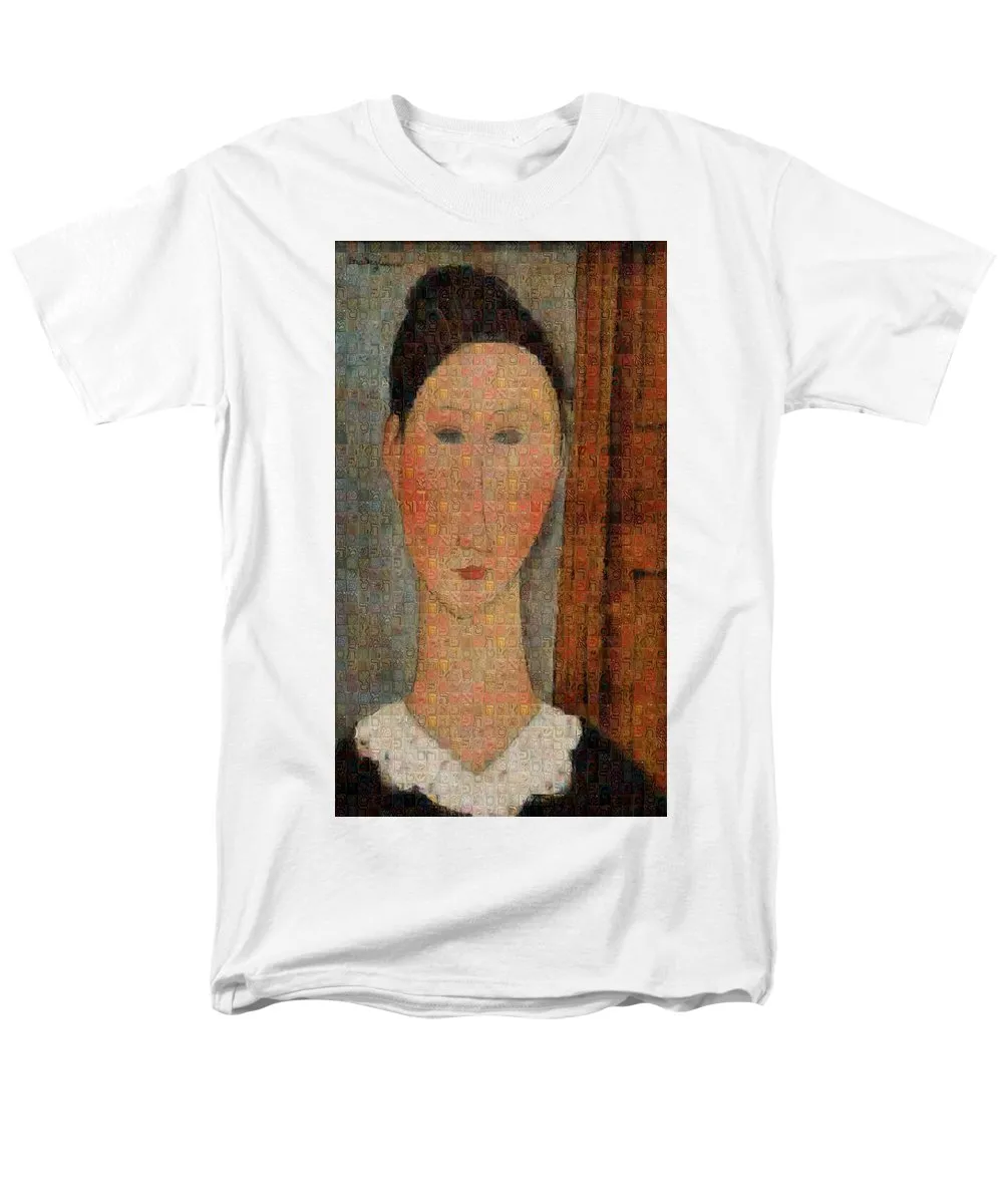 Tribute to Modigliani - 6 - Men's T-Shirt  (Regular Fit)