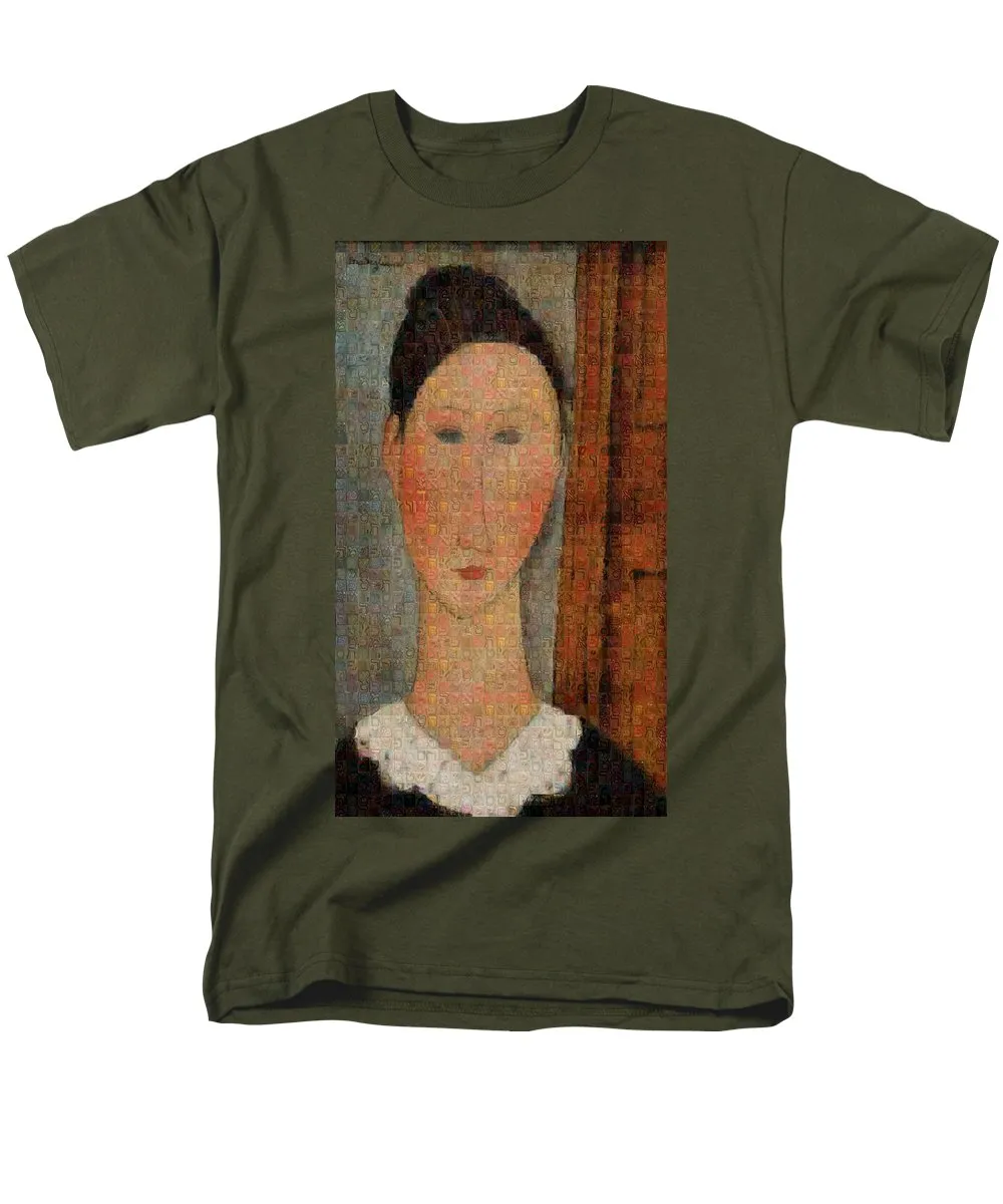 Tribute to Modigliani - 6 - Men's T-Shirt  (Regular Fit)