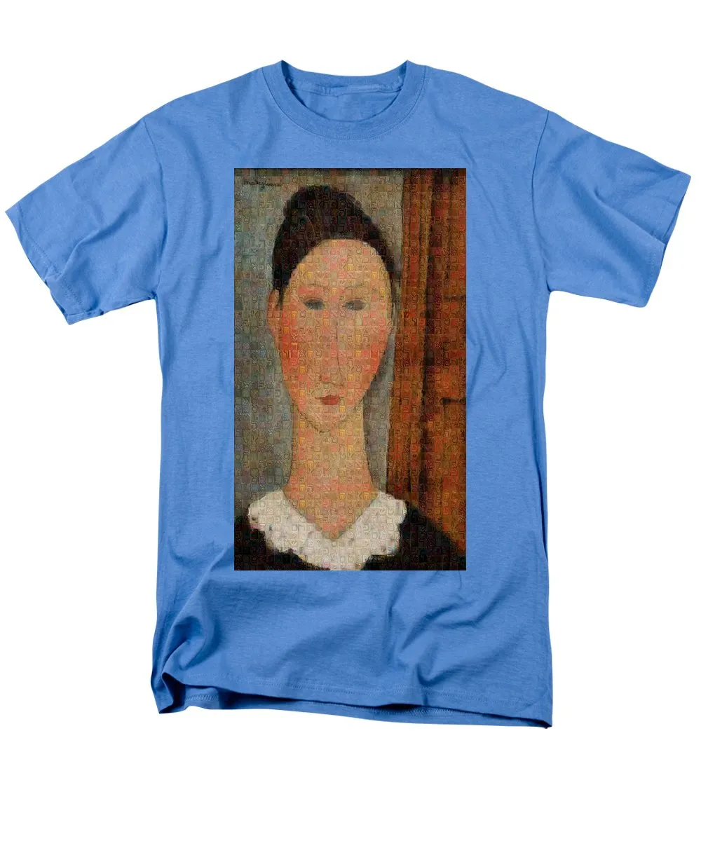 Tribute to Modigliani - 6 - Men's T-Shirt  (Regular Fit)