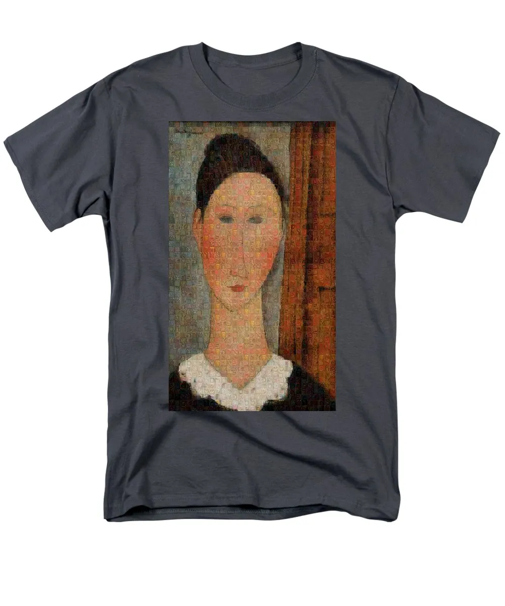 Tribute to Modigliani - 6 - Men's T-Shirt  (Regular Fit)