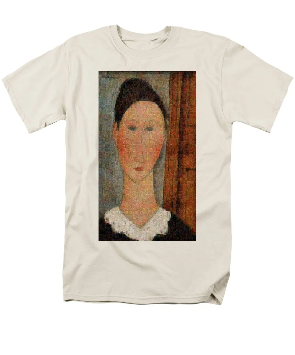 Tribute to Modigliani - 6 - Men's T-Shirt  (Regular Fit)