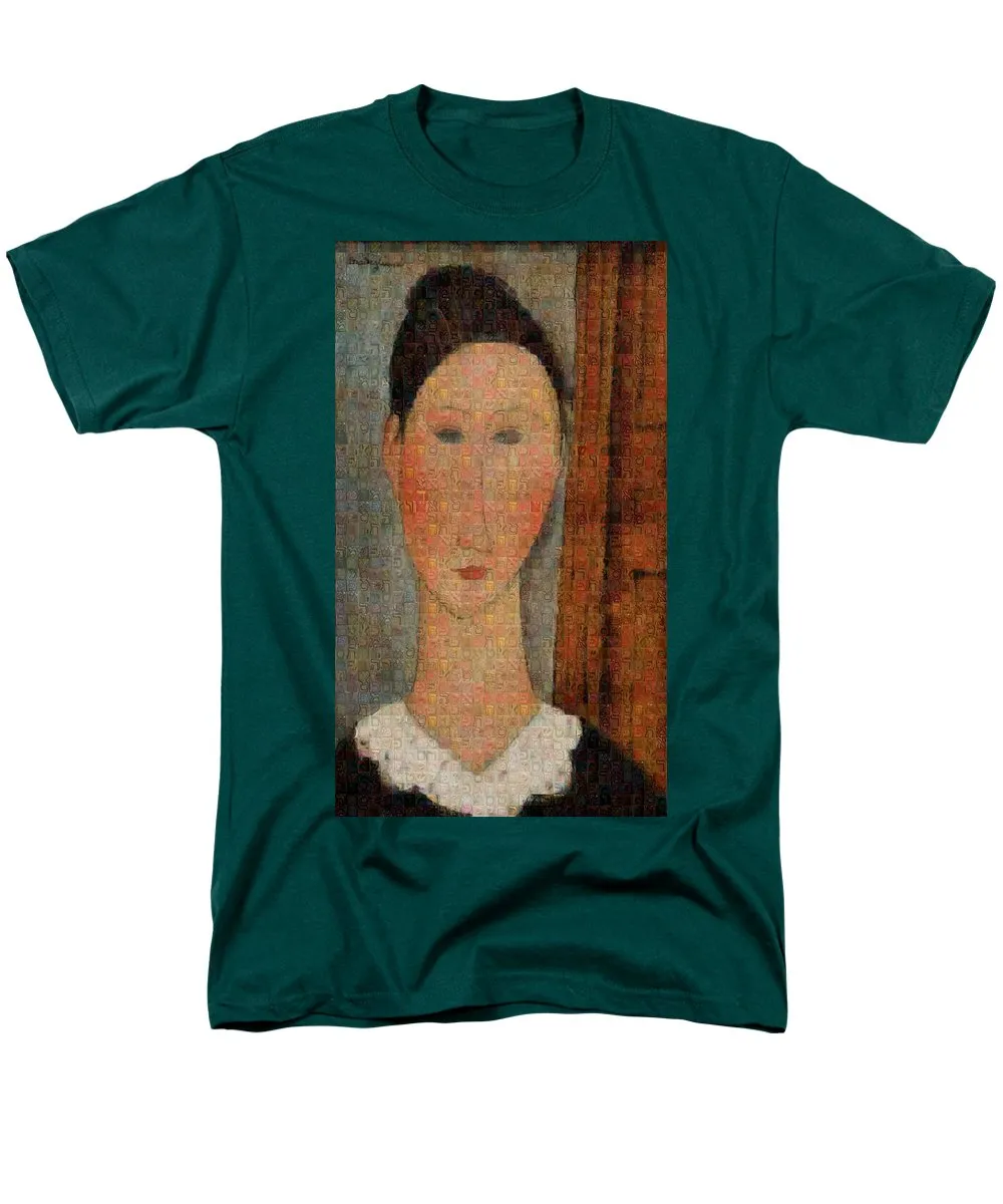 Tribute to Modigliani - 6 - Men's T-Shirt  (Regular Fit)