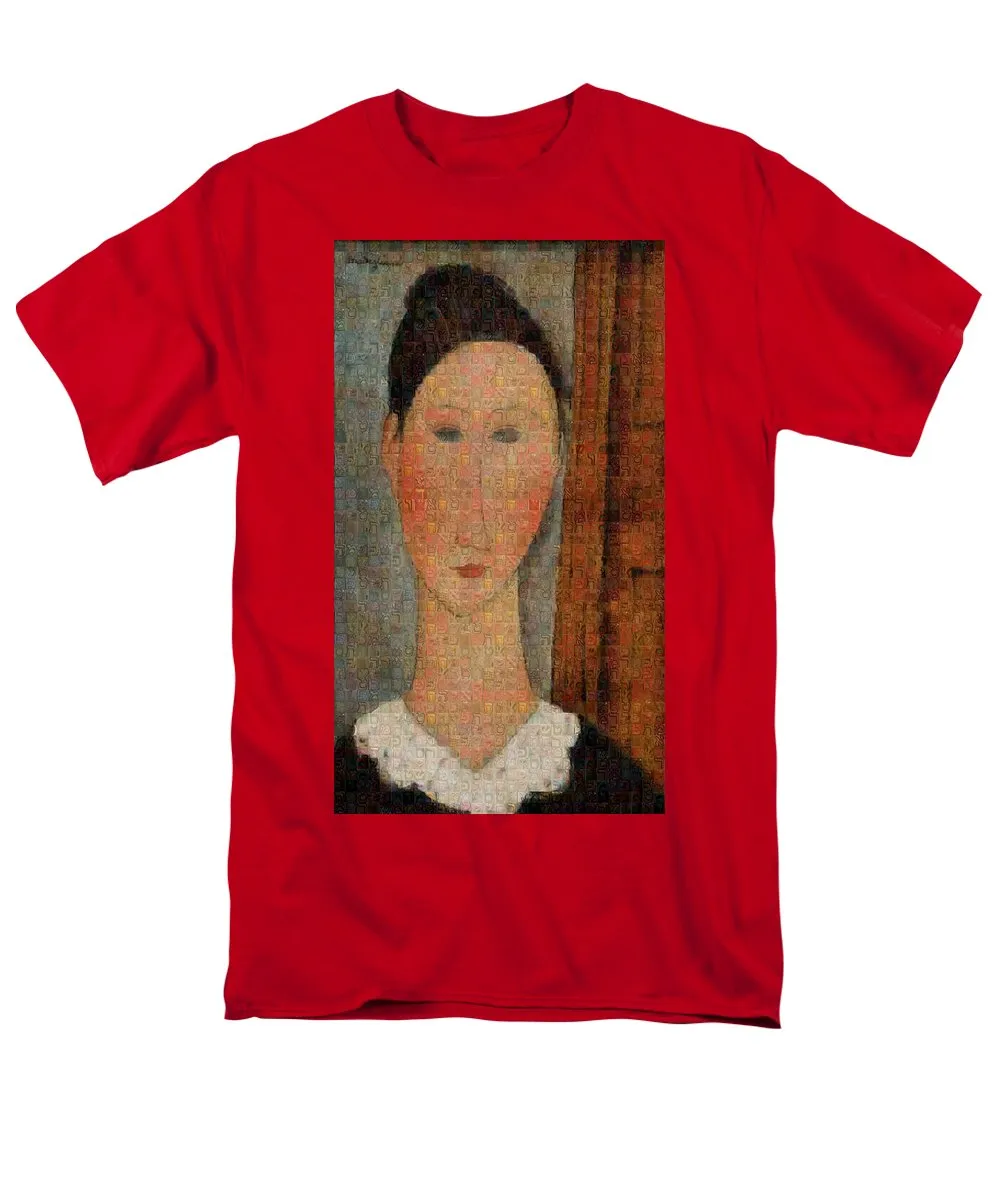 Tribute to Modigliani - 6 - Men's T-Shirt  (Regular Fit)