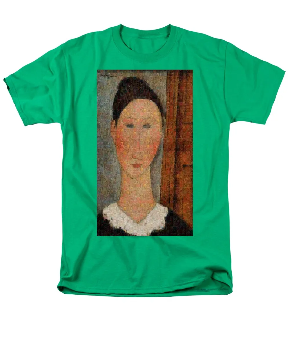 Tribute to Modigliani - 6 - Men's T-Shirt  (Regular Fit)