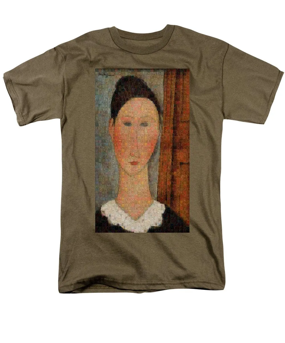 Tribute to Modigliani - 6 - Men's T-Shirt  (Regular Fit)