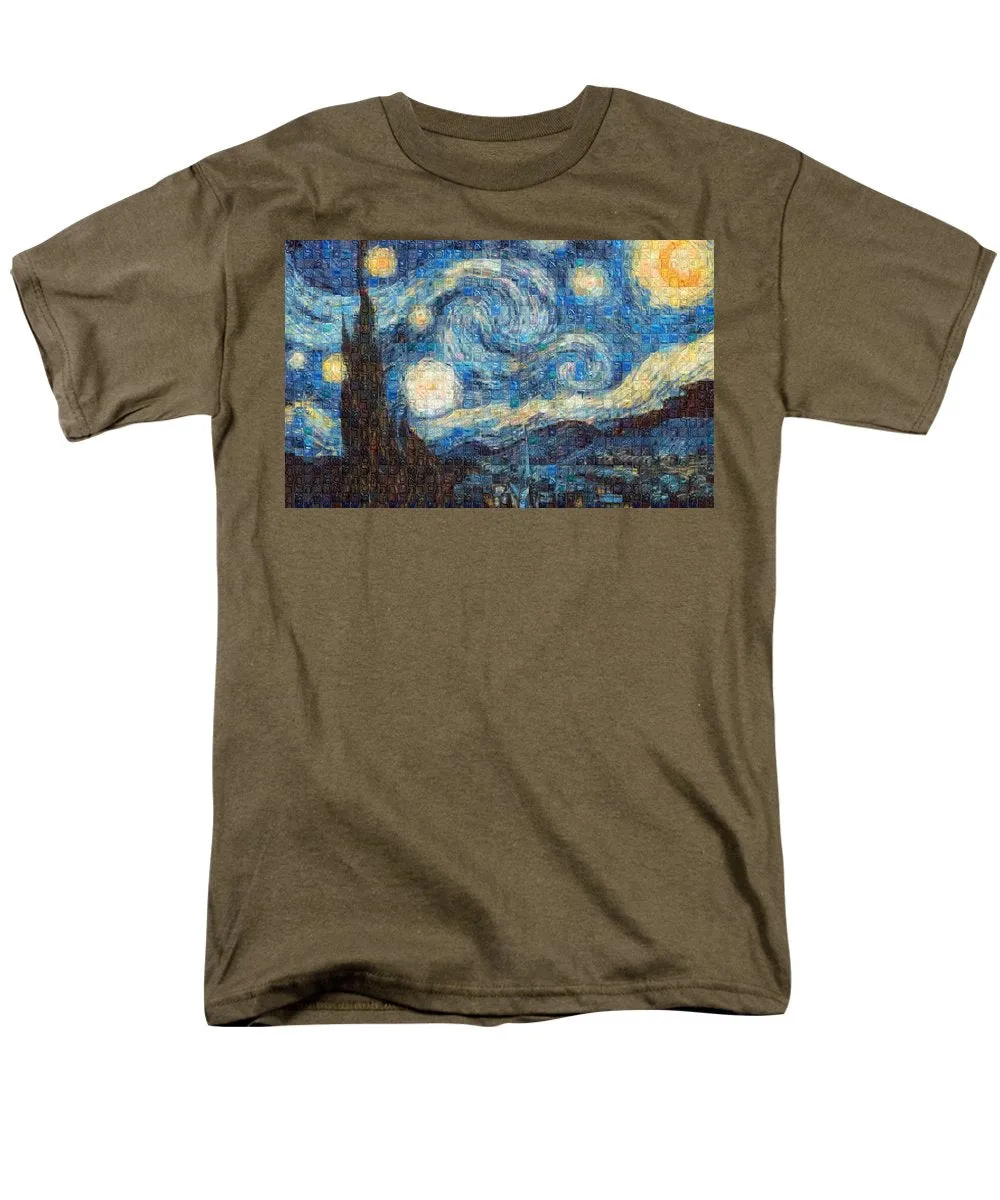 Tribute to Van Gogh - 3 - Men's T-Shirt  (Regular Fit)