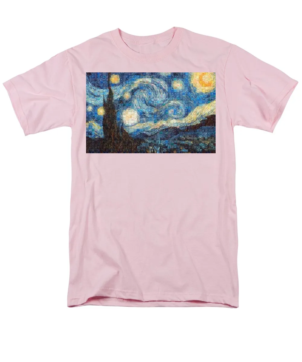 Tribute to Van Gogh - 3 - Men's T-Shirt  (Regular Fit)