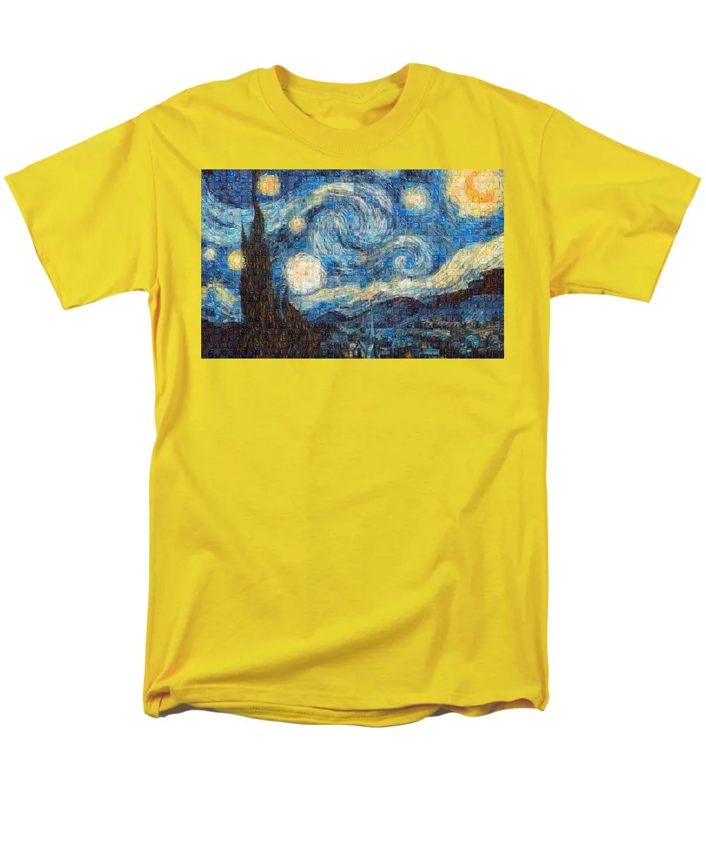 Tribute to Van Gogh - 3 - Men's T-Shirt  (Regular Fit)