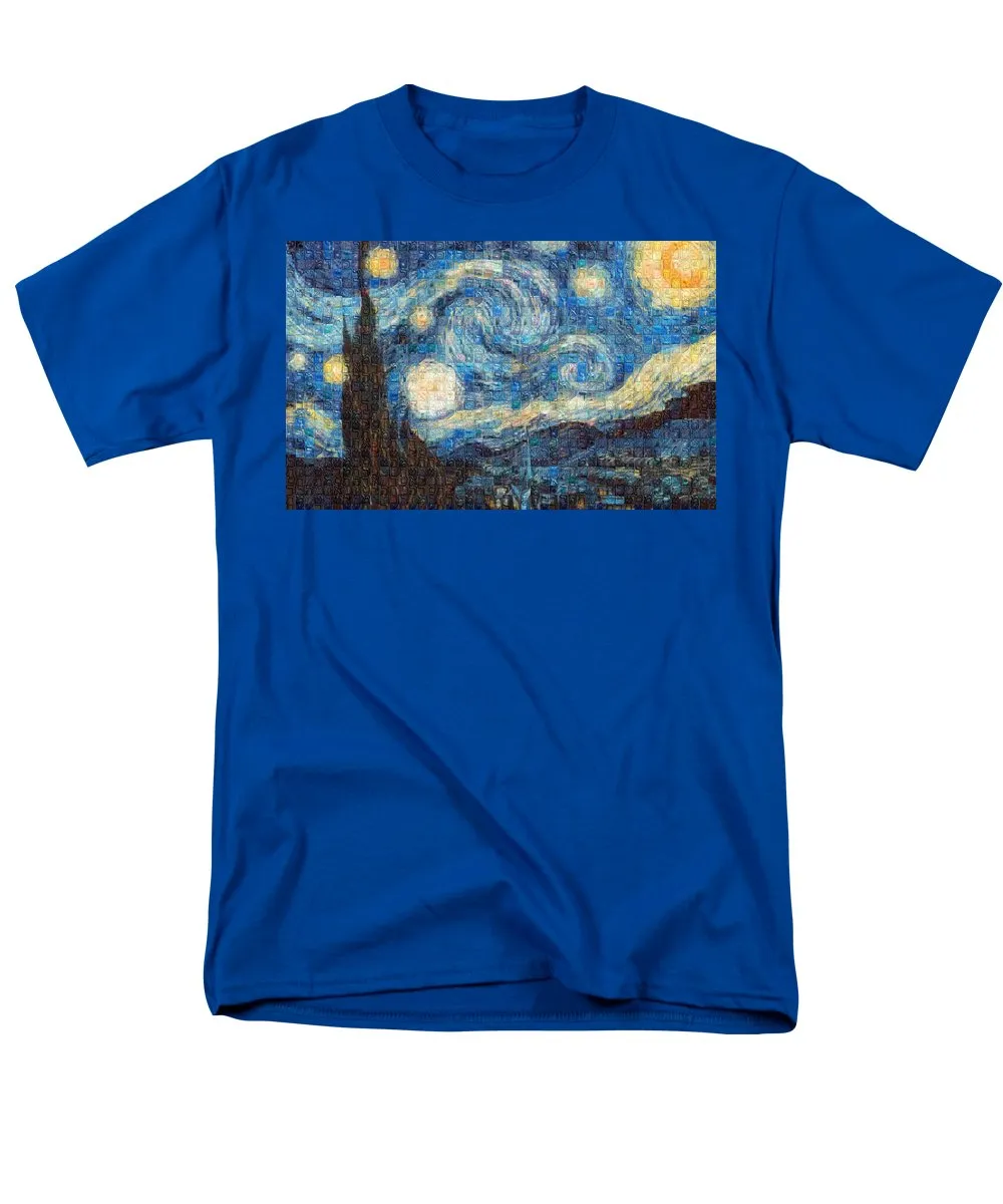 Tribute to Van Gogh - 3 - Men's T-Shirt  (Regular Fit)