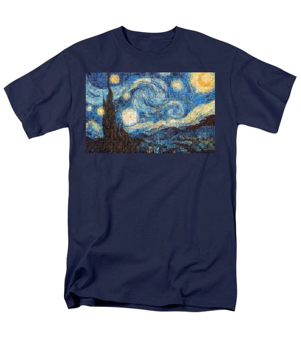 Tribute to Van Gogh - 3 - Men's T-Shirt  (Regular Fit)