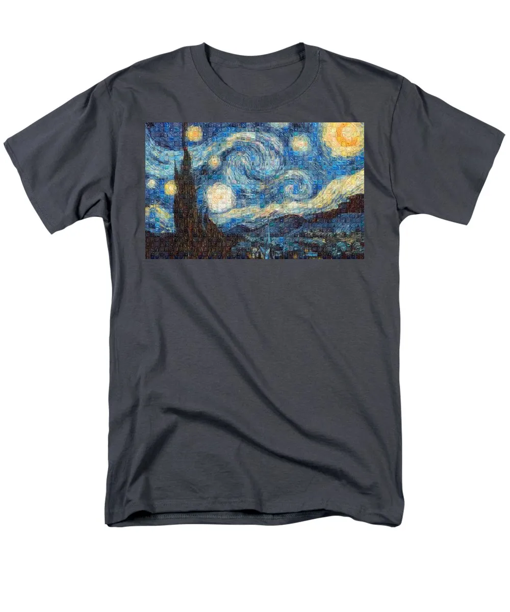 Tribute to Van Gogh - 3 - Men's T-Shirt  (Regular Fit)