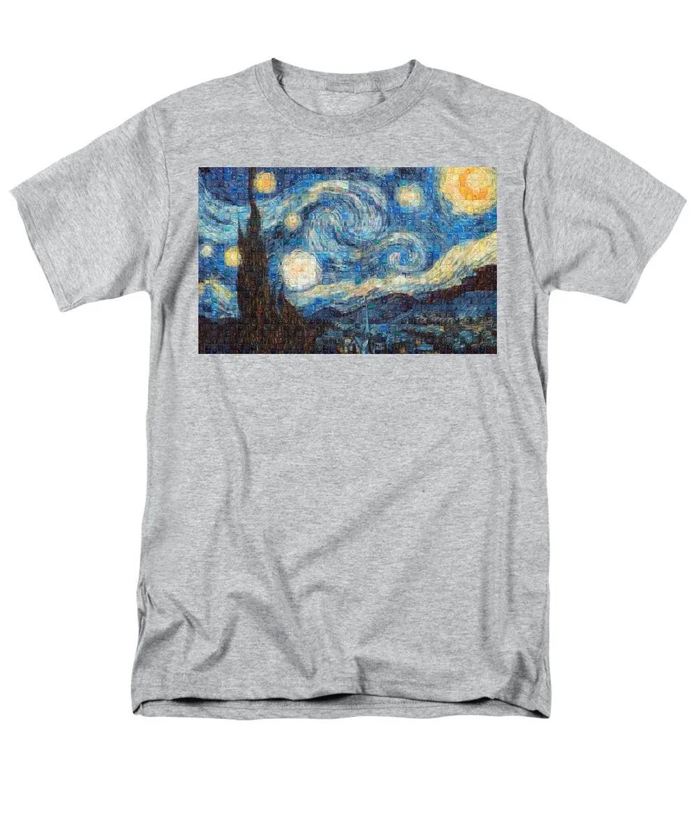 Tribute to Van Gogh - 3 - Men's T-Shirt  (Regular Fit)