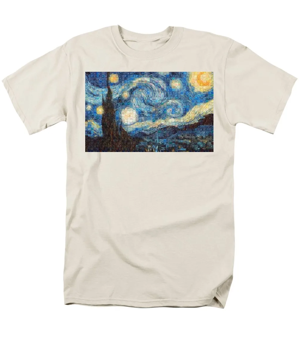 Tribute to Van Gogh - 3 - Men's T-Shirt  (Regular Fit)