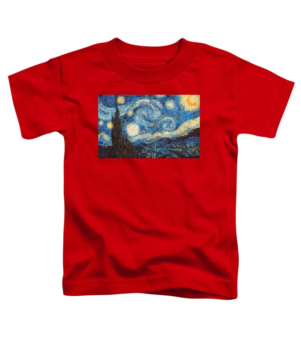 Tribute to Van Gogh - 3 - Toddler T-Shirt