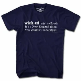 Wicked Definition T-Shirt | Unisex / L / Navy