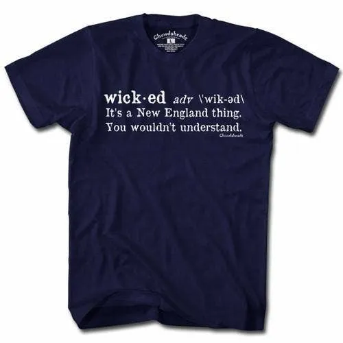 Wicked Definition T-Shirt | Unisex / L / Navy