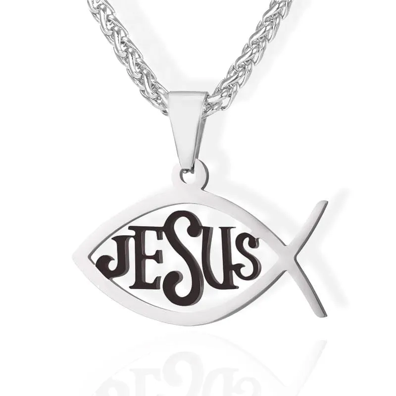 Women's Christian Necklace <br> Fish