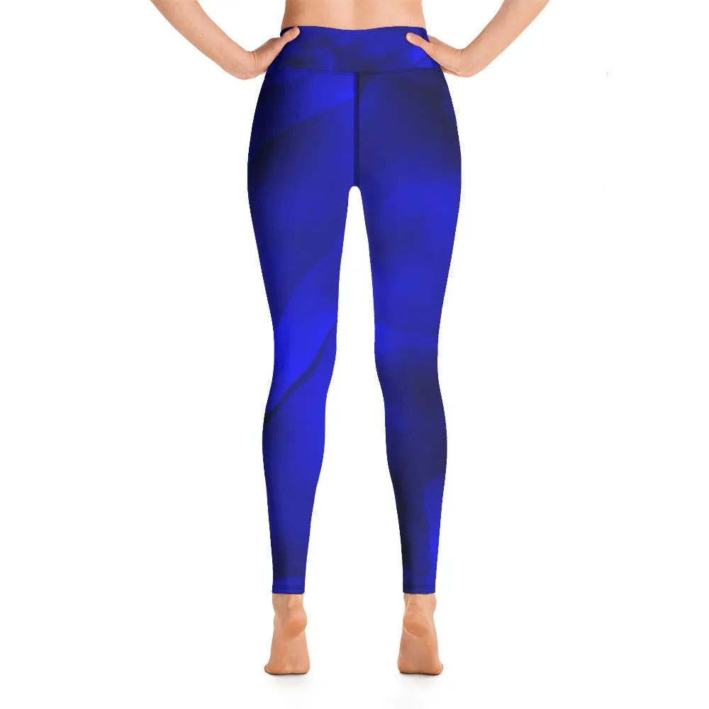 Yoga Leggings True Blue