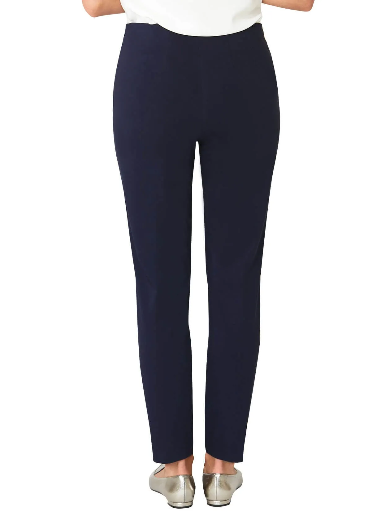 Zenya Navy Capri Pant